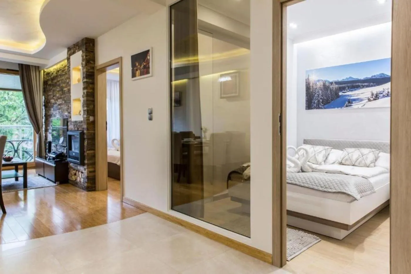 公寓 Prestige Apartament Z Widokiem Na Gory W Centrum Cytryn 扎科帕内